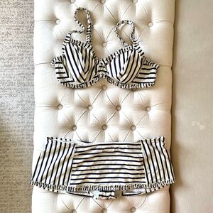 Tory Burch Lanai Striped Bikini